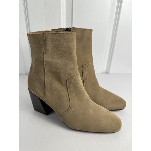 Blondo Women's Sadie Waterproof Fashion Boot US Size 7.5M Color Taupe Suede NWOT - Picture 3 of 11